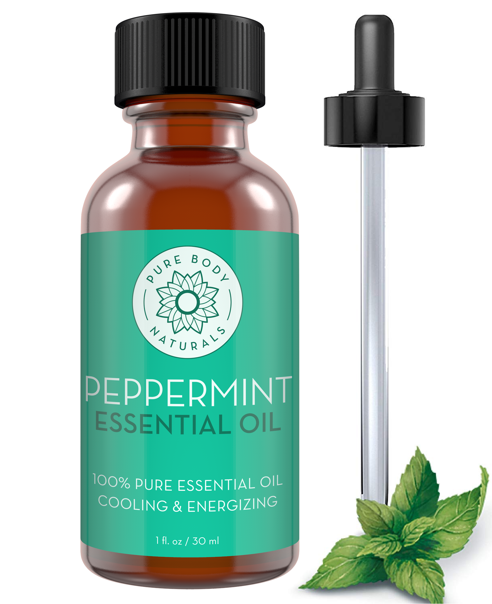 Peppermint Essential Oil 100 Pure And Undiluted Pure Body Naturals