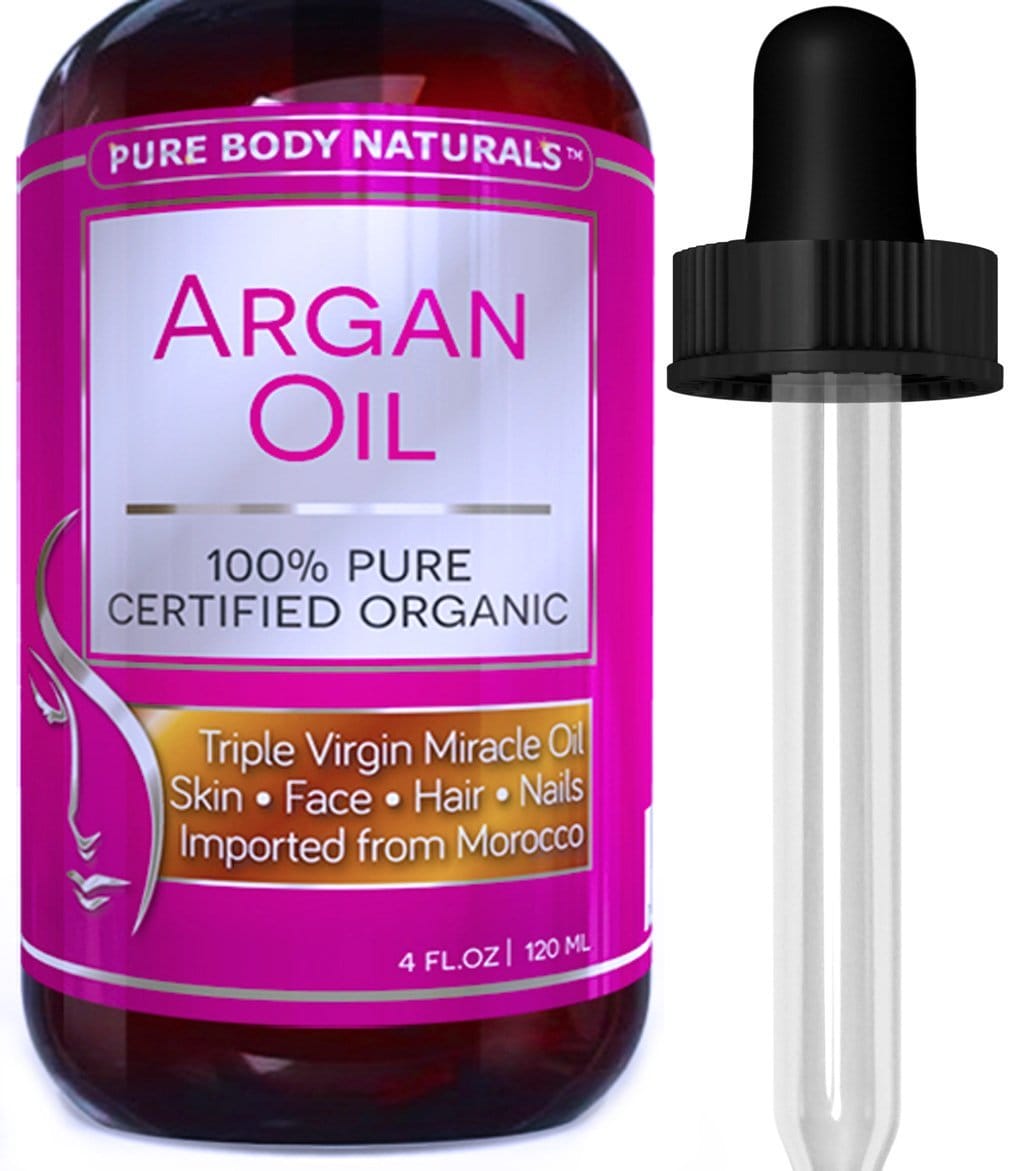 Organic Argan Oil For Skin Face Hair Nails 4 Fl Ounce Pure Body 