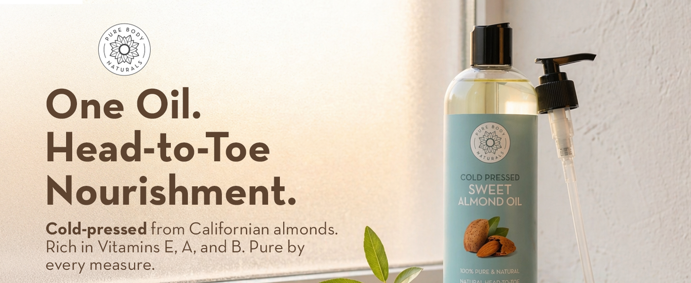 Cold Pressed Sweet Almond Oil detail 1