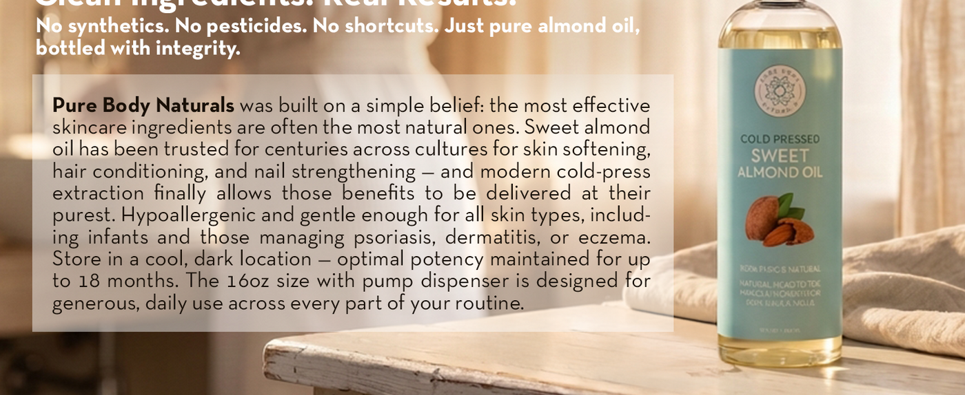 Cold Pressed Sweet Almond Oil detail 6