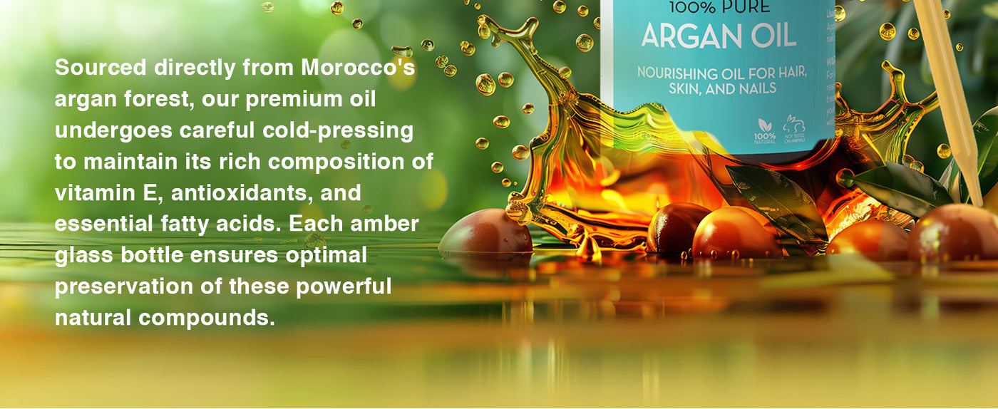 Argan Oil for Skin, Face, Hair &amp; Nails, 4 Fl Ounce detail 2