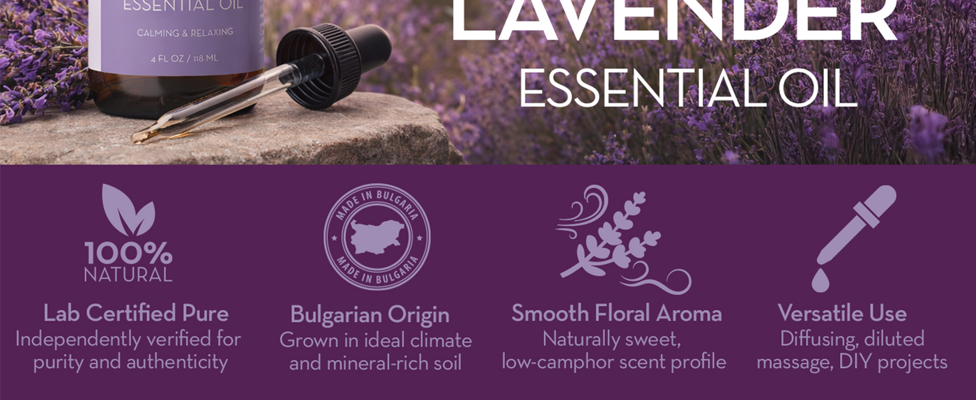 Bulgarian Lavender Essential Oil detail 2