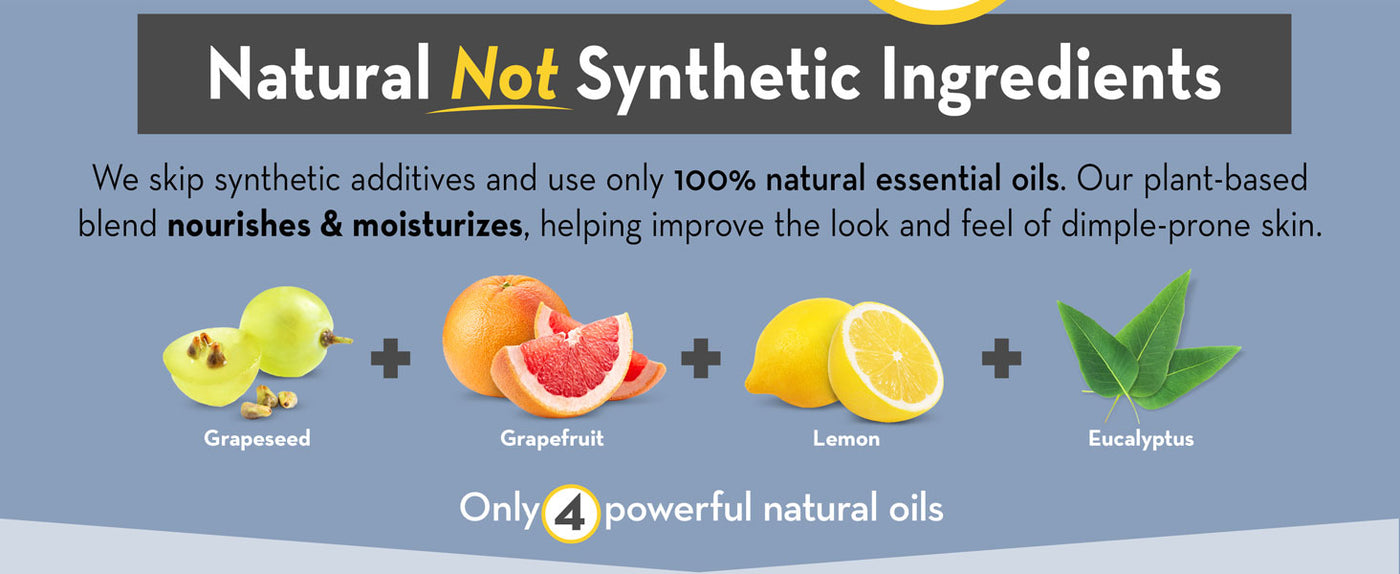 100% Natural Massage Oil detail 3