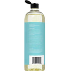 A tall, cylindrical bottle of Cold Pressed Sweet Almond Oil with a black flip-top cap. The label is light blue and includes ingredient information, usage instructions, and a barcode at the bottom. The bottle contains 16 fl oz (473 ml) of Cold Pressed Sweet Almond Oil.