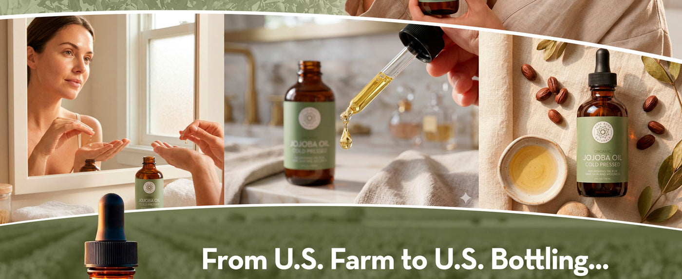 Organic Cold Pressed Jojoba Oil, 4 Fl Oz detail 2