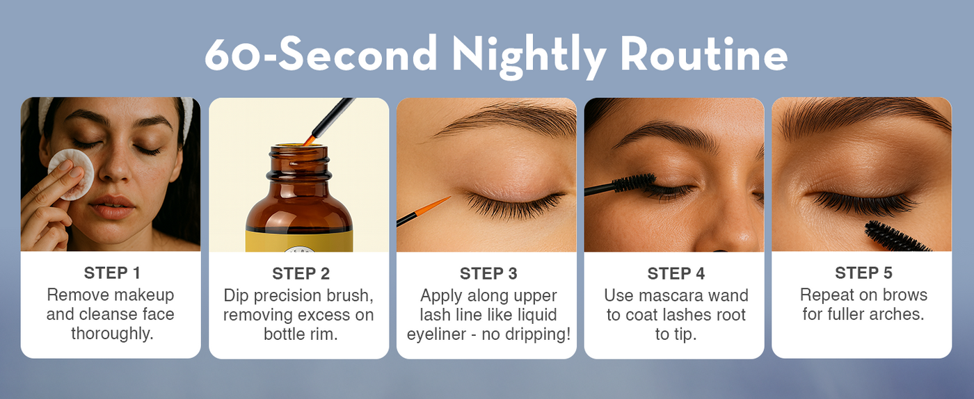 Organic Castor Oil with Applicator Kit detail 4