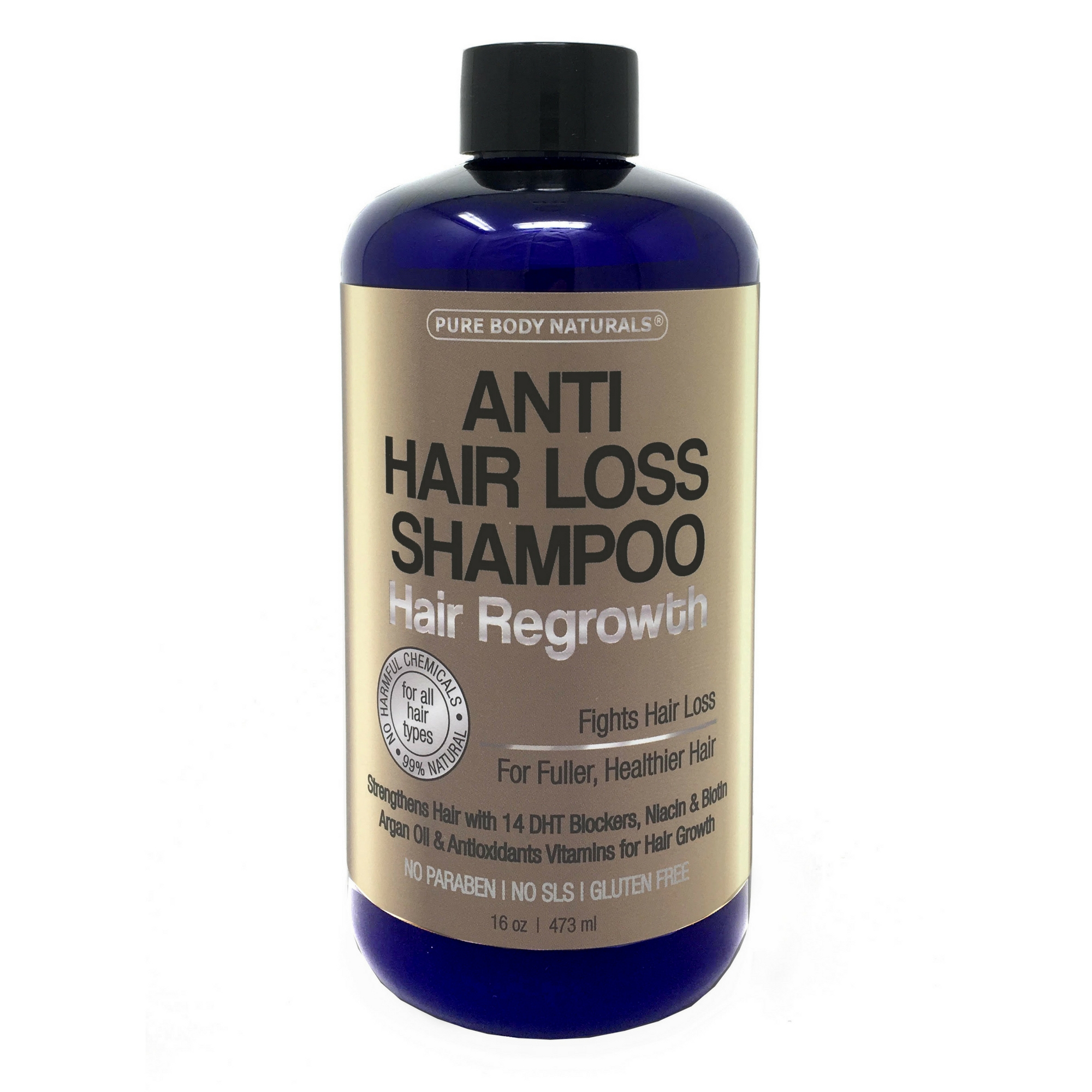 Restore & Strengthen Shampoo for Hair Growth | Pure Body Naturals