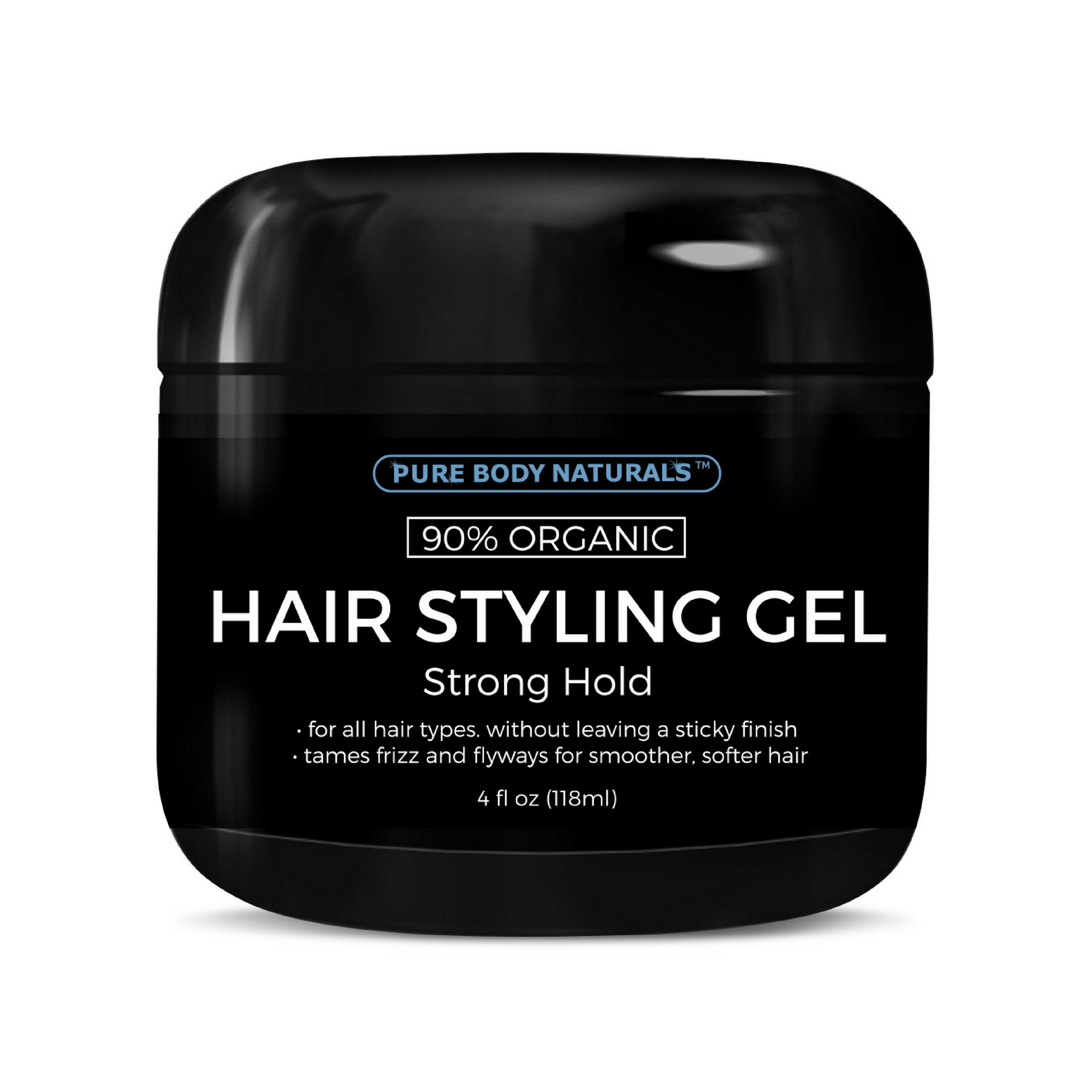 Strong Hold Hair Gel For Men Pure Body Naturals